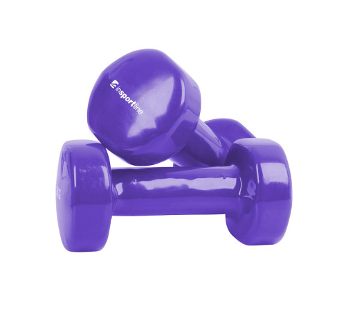Гантелі вінілові inSPORTline Smoothbell, 2 x 1 кг Гантелі вінілові inSPORTline Smoothbell, 2 x 1 кг