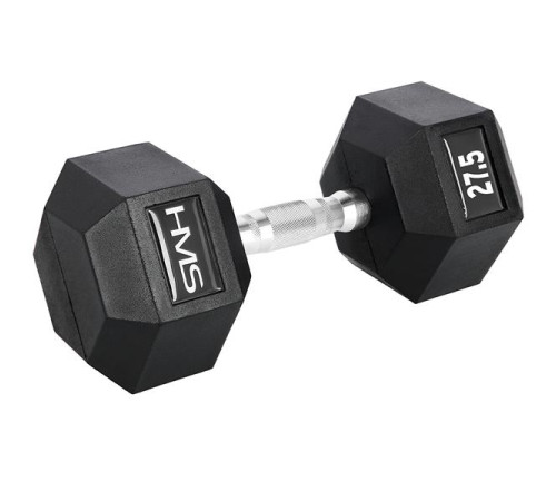 Гантель шестигранна HMS HEX PRO, 27,5 кг Гантель шестигранна HMS HEX PRO, 27,5 кг