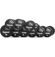 Гантелі поргумовані Tiguar TI-WH0002 2 х 1-10 кг