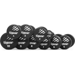Гантелі поргумовані Tiguar TI-WH0002 2 х 1-10 кг