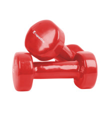 Гантелі вінілові inSPORTline Smoothbell, 2 x 1,5 кг