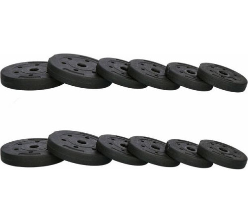 Бітумні гантелі Springos FA1650 2 x 10 кг Бітумні гантелі Springos FA1650 2 x 10 кг