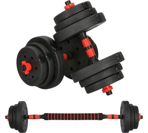 Бітумні гантелі Springos FA1650 2 x 10 кг Бітумні гантелі Springos FA1650 2 x 10 кг
