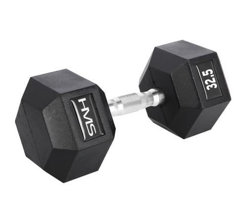 Гантель шестигранна HMS HEX PRO 32,5 кг