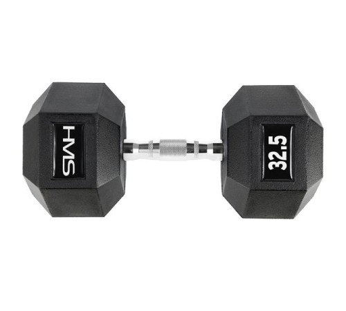 Гантель шестигранна HMS HEX PRO 32,5 кг