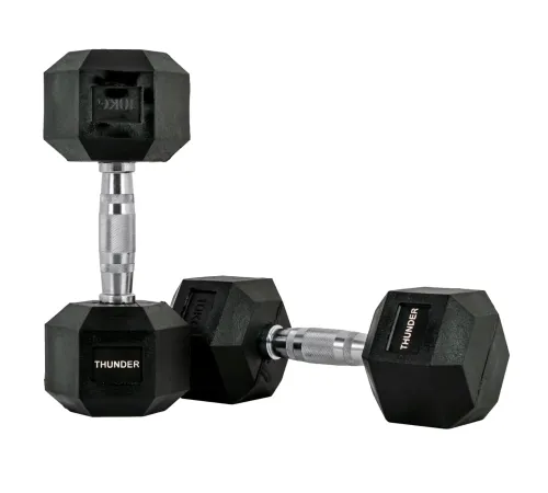 Гантель шестигранна THUNDER 10 кг Гантель шестигранна THUNDER 10 кг