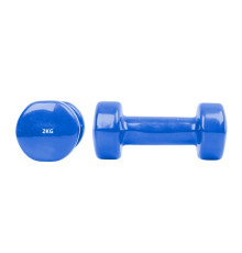 Гантелі вінілові inSPORTline Smoothbell, 2 x 2 кг