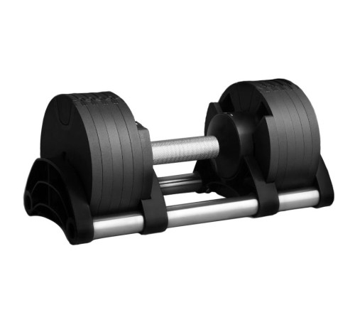 Гантелі набірні NUO Nuobell 2 х 20 кг, чорно-сірі