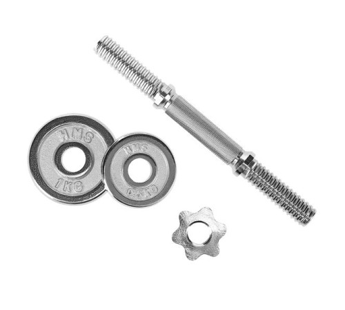 Гантелі розбірні в кейсі HMS STC15, 15 кг