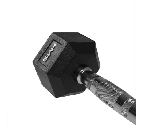 Гантель шестигранна HMS HEX PRO, 14 кг Гантель шестигранна HMS HEX PRO, 14 кг