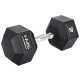 Гантель шестигранна HMS HEX PRO 40 кг