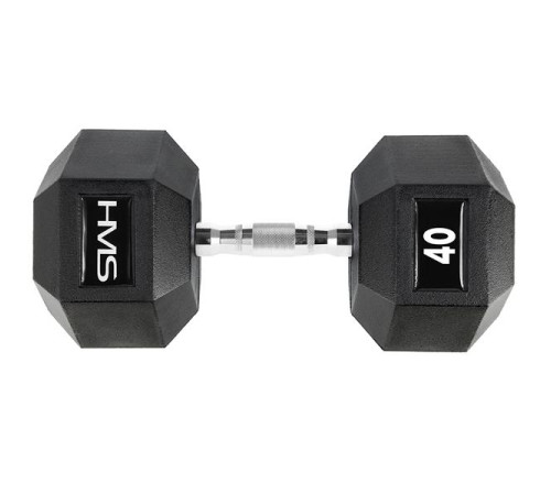 Гантель шестигранна HMS HEX PRO 40 кг