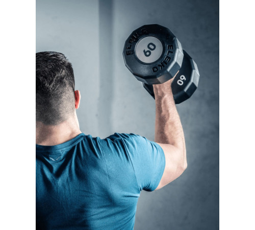 Гантель Eleiko Evo з обертовою ручкою, 48 кг