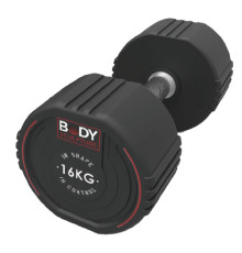 Гантель сталева Body Sculpture TPU BW 133, 16 кг