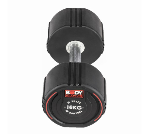 Гантель сталева Body Sculpture TPU BW 133, 16 кг