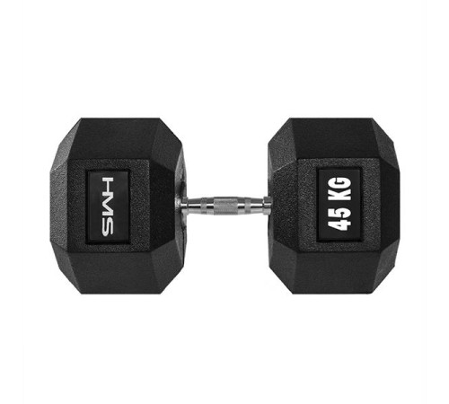 Гантель шестигранна HMS HEX PRO 45 кг