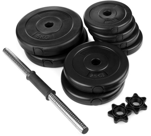 Гантель Spokey Burden Set бітумна 1 х 20 кг Гантель Spokey Burden Set бітумна 1 х 20 кг