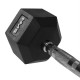 Гантель шестигранна HMS HEX PRO, 42,5 кг
