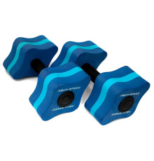 Гантелі для аквафітнесу Aqua Speed, 11 x 15 x 8 см, сині