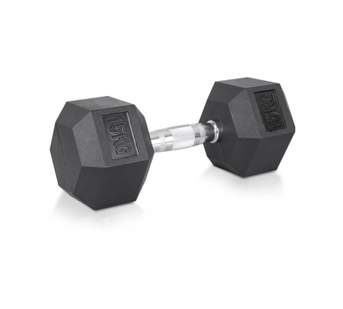 Гантель шестигранна inSPORTline Hexclusive 15 кг