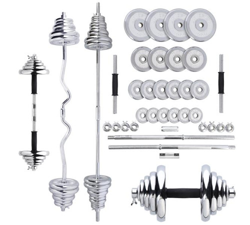 Гантелі розбірні в кейсі HMS STC55, 55 кг