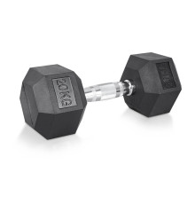 Гантель шестигранна inSPORTline Hexclusive 20 кг