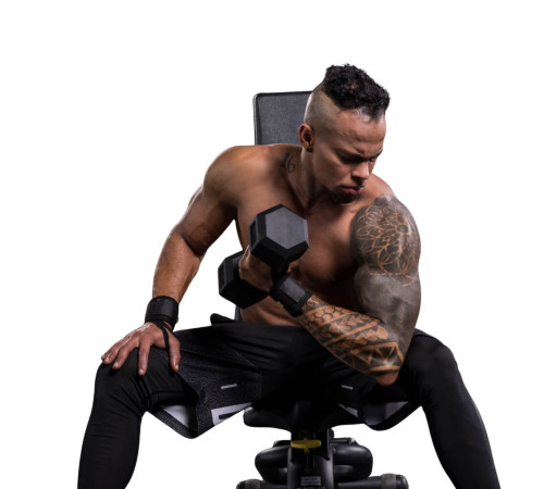 Гантель шестигранна inSPORTline Hexclusive 20 кг