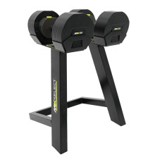 Гантелі регульовані MX SELECT MX55 Dumbbell 4.5 - 24.9 KG + ПІДСТАВКА
