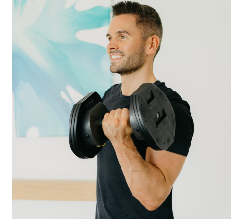 Гантелі регульовані MX SELECT MX55 Dumbbell 4.5 - 24.9 KG + ПІДСТАВКА