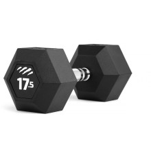 Гантель шестигранна Tiguar Hantel WHEX0175 17,5 кг