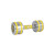  Гантель хромована inSPORTline Yellsteel 7 кг