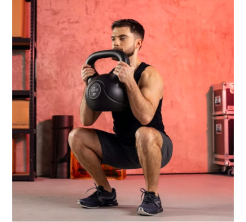 Гиря вінілова Hop-Sport 18 кг HS-PB0018KB Гиря вінілова Hop-Sport 18 кг HS-PB0018KB