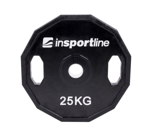 Диски олімпійські прогумовані inSPORTline Ruberton 1,25-25 кг
