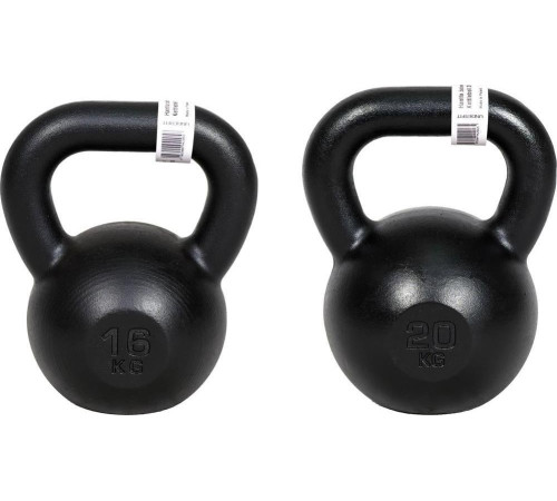 Набір гир Kettlebell 16, 20 кг (36 кг) UNDERFIT Набір гир Kettlebell 16, 20 кг (36 кг) UNDERFIT