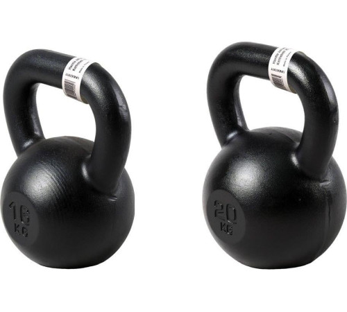 Набір гир Kettlebell 16, 20 кг (36 кг) UNDERFIT Набір гир Kettlebell 16, 20 кг (36 кг) UNDERFIT