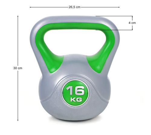 Гиря вінілова Master Kettlebell 16 кг Гиря вінілова Master Kettlebell 16 кг