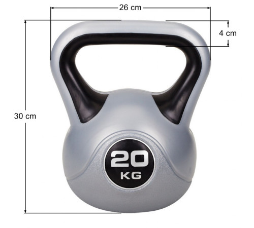 Гиря вінілова Master Kettlebell 20 кг Гиря вінілова Master Kettlebell 20 кг
