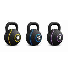 Гирі прогумовані Gorilla Sports 8 кг, 12кг, 16 кг