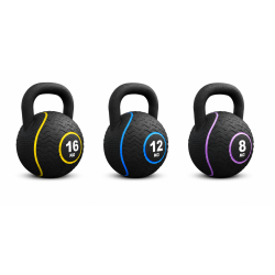 Гирі прогумовані Gorilla Sports 8 кг, 12кг, 16 кг