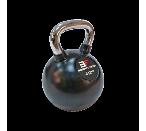 Гиря прогумована 40 кг Bauerfitness AC-12518 Гиря прогумована 40 кг Bauerfitness AC-12518