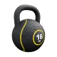 Гиря прогумована Gorilla Sports 16 кг, чорна