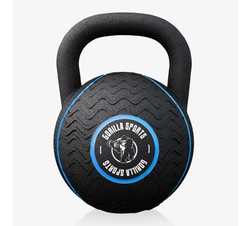 Гирі прогумовані Gorilla Sports 12 кг, 16 кг