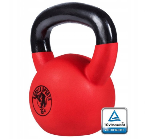 Гиря чавунна Gorilla Sports 16 кг