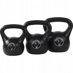 Гирі вінілові Gorilla Sports 8 кг, 10 кг, 12 кг