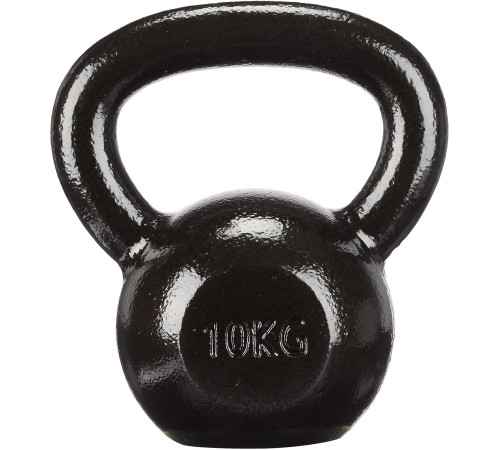 Гиря чавунна Toorx KGV-10 10 кг з гумовою підставкою Гиря чавунна Toorx KGV-10 10 кг з гумовою підставкою