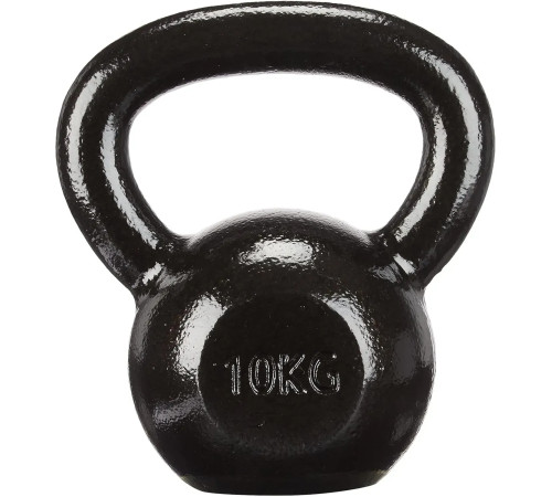 Гиря чавунна Toorx KGV-10 10 кг з гумовою підставкою