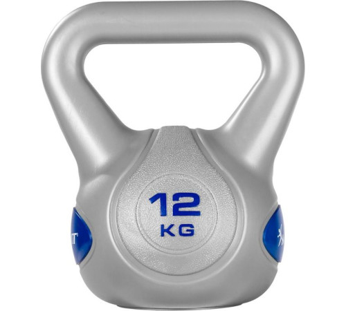 Гиря бітумна Movit Kettlebell 12 кг, сіра Гиря бітумна Movit Kettlebell 12 кг, сіра