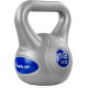 Гиря бітумна Movit Kettlebell 12 кг, сіра