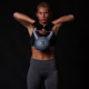 Гиря бітумна Movit Kettlebell 12 кг, сіра