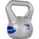Гиря бітумна Movit Kettlebell 12 кг, сіра